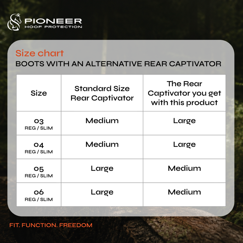 Pioneer Sports Hoof Boot – Alt. RC