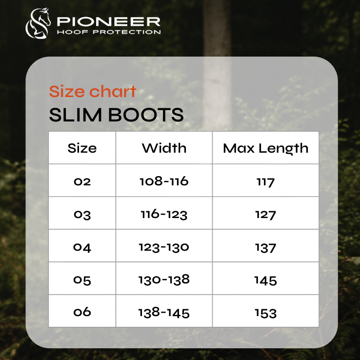 Pioneer Sports Hoof Boots Pair SLIM